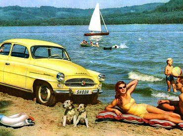 Škoda Octavia i Felicia se staly milníky v historii značky Škoda. Felicii propagovala i Miss USA 1957